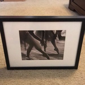 Black and White Ballerina Potrait